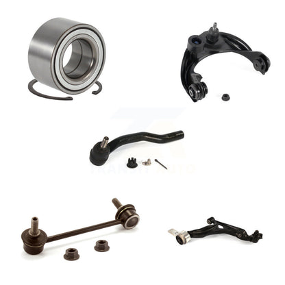 Bearing Upper Lower Control Arm Outer Tie Rod & Link Front Left Kit For Mazda 6