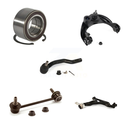 Bearing Upper Lower Control Arm Outer Tie Rod & Link Front Left Kit For Mazda 6