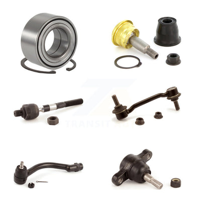 Bearing Upper Lower Ball Joint Tie Rod & Link Front Left Kit For Hyundai Sonata
