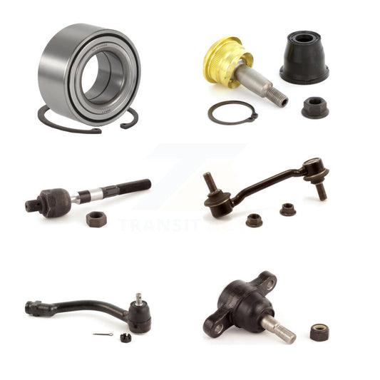 Bearing Upper Lower Ball Joint Tie Rod & Link Front Right Kit For Hyundai Sonata