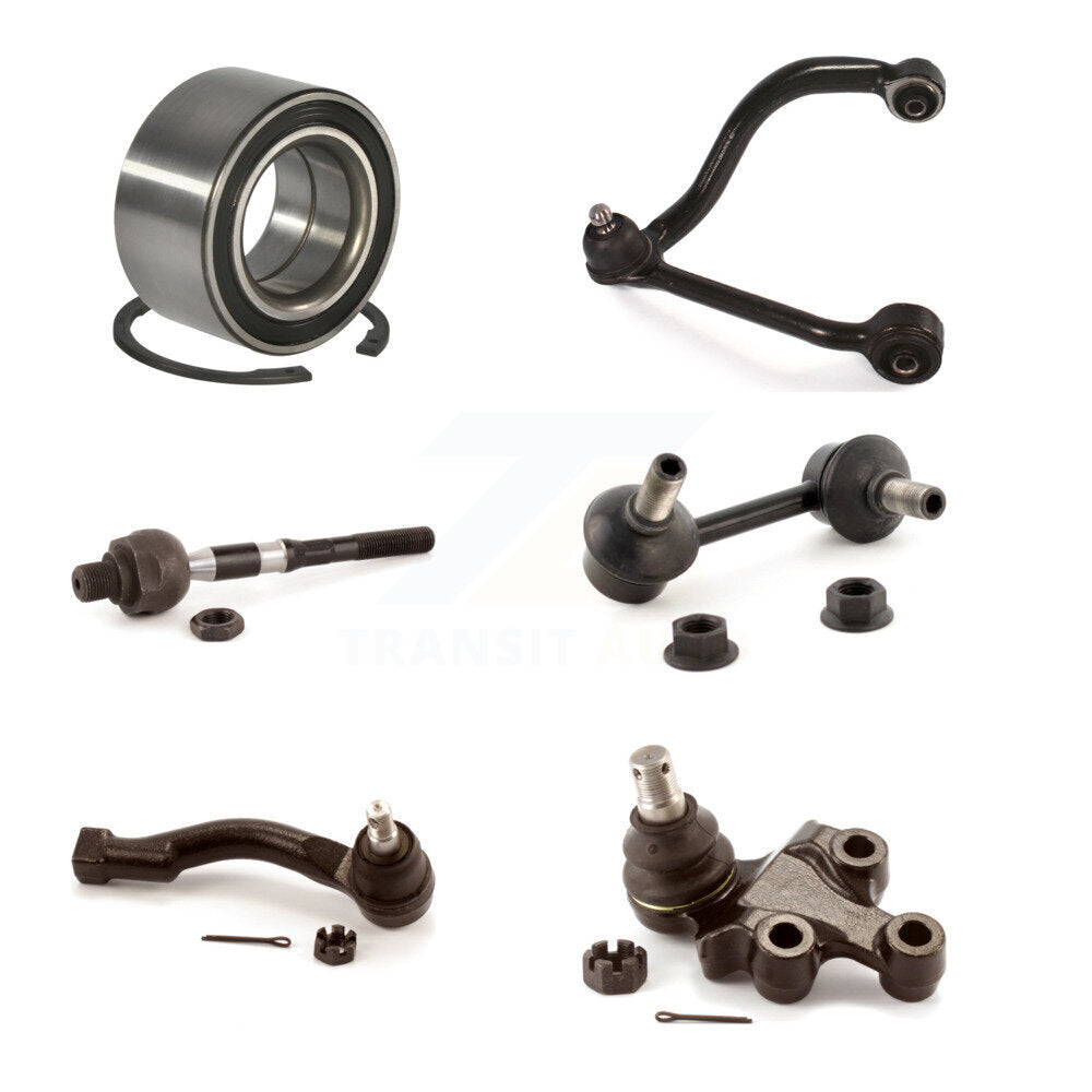 Bearing Upper Arm Lower Ball Joint Tie Rod Link Front Right Kit For Kia Sorento