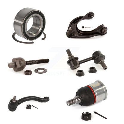 Bearing Upper Arm Lower Ball Joint Tie Rod End Link Front Right Kit For Acura TL