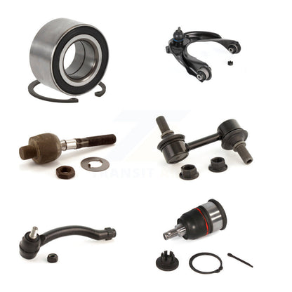 Bearing Upper Arm Lower Ball Joint Tie Rod End Link Front Right Kit For Acura TL