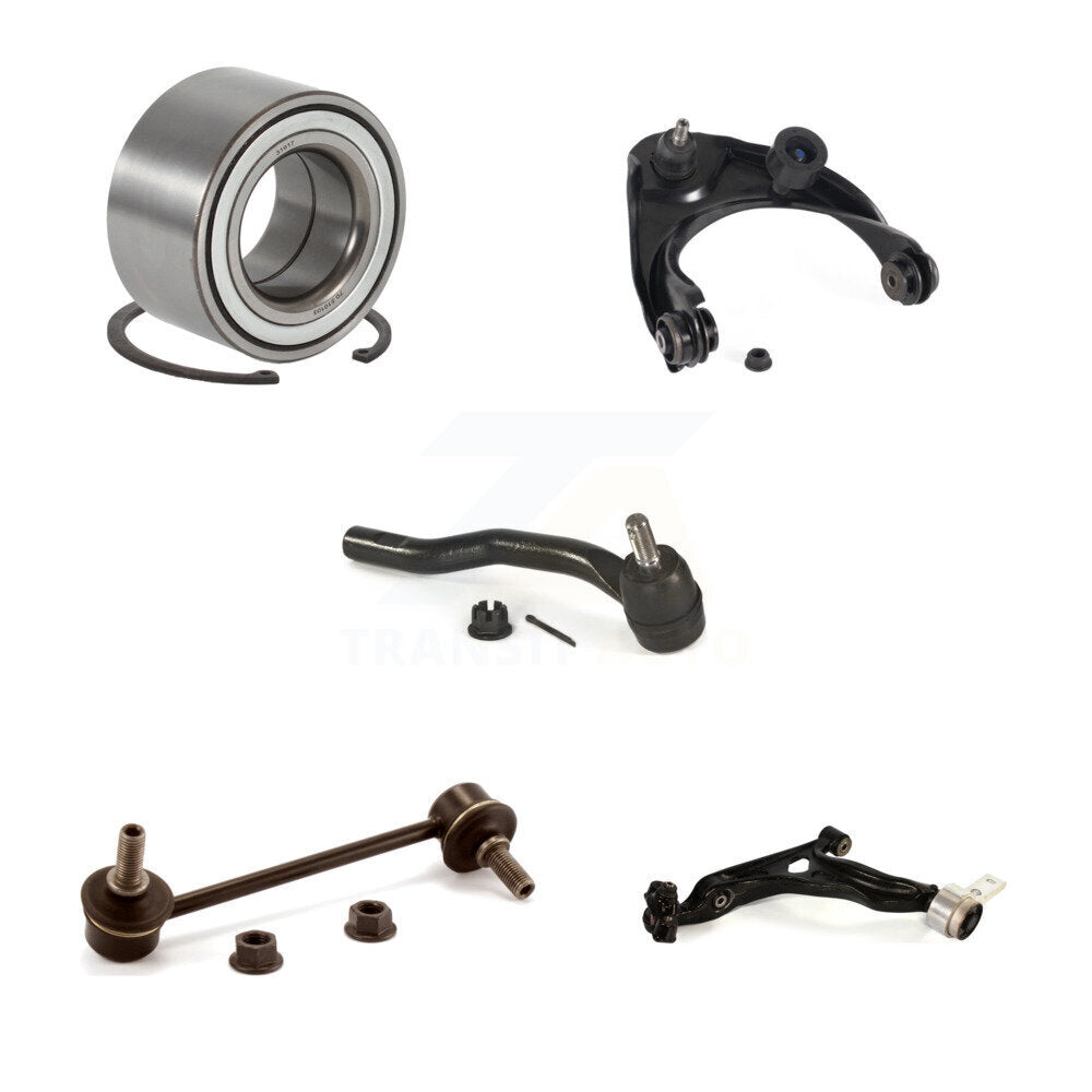 Bearing Upper Lower Control Arm Outer Tie Rod & Link Front Right Kit For Mazda 6