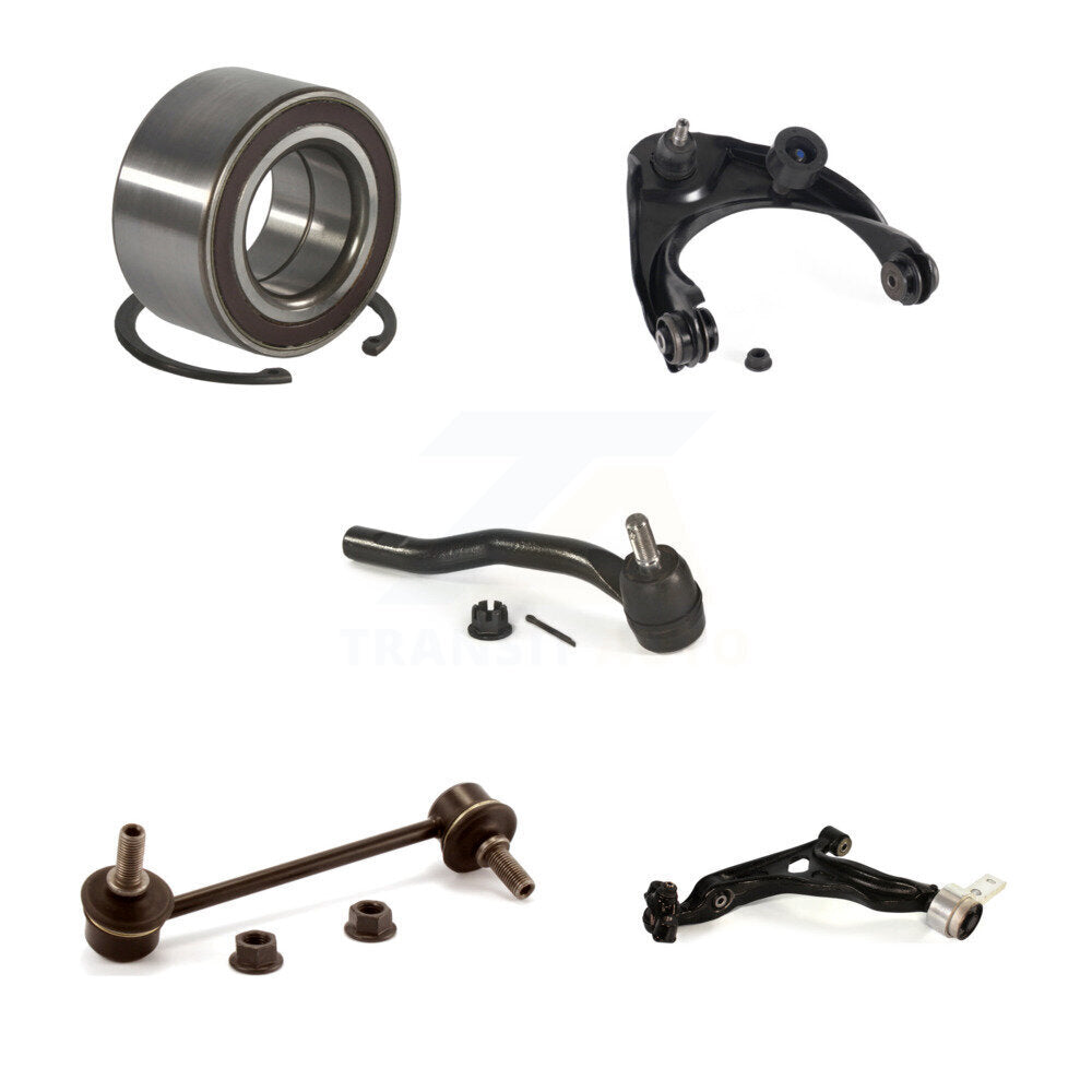 Bearing Upper Lower Control Arm Outer Tie Rod & Link Front Right Kit For Mazda 6