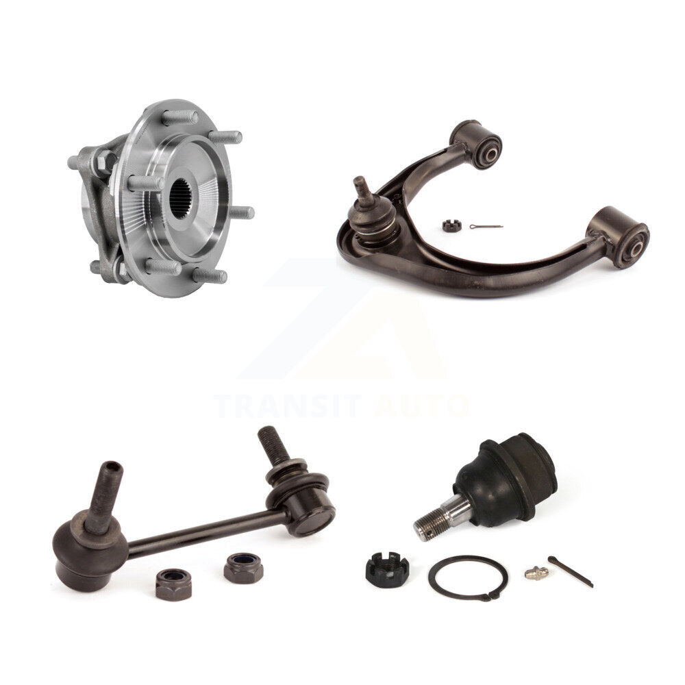 Hub Bearing Lower Ball Joint Upper Control Arm Link Front Left Kit For Toyota FJ