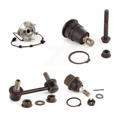 Bearing Upper Lower Ball Joint Link Front Left Kit For Chevrolet GMC Trailblazer