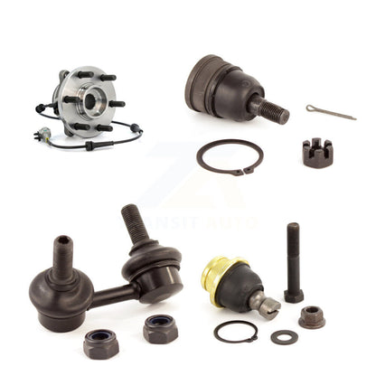 Bearing Upper Lower Ball Joint & Link Front Left Kit For Nissan Frontier Xterra