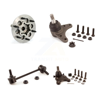 Bearing Upper Lower Ball Joint & Link Front Left Kit For Chevrolet Colorado GMC