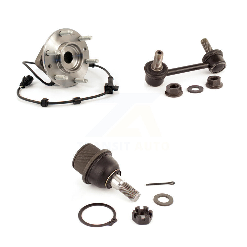 Bearing Lower Ball Joint Link Front Left Kit For Chevrolet GMC Trailblazer Envoy