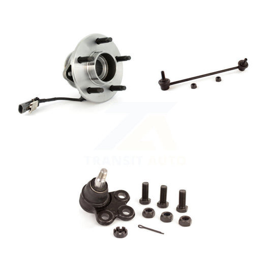 Bearing Lower Ball Joint & Link Front Left Kit For Saturn Vue Chevrolet Equinox