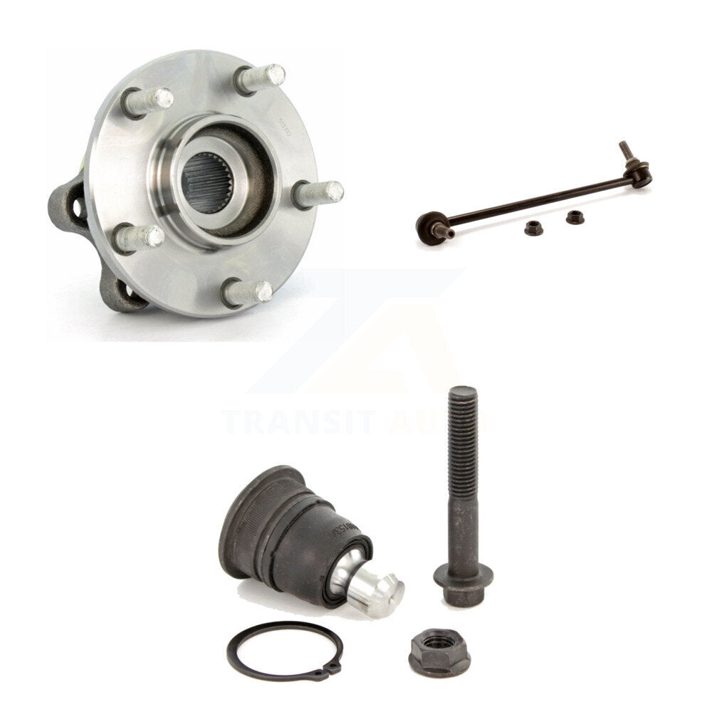 Bearing Lower Ball Joint & Sway Bar Link Front Left Kit For Nissan Murano Quest