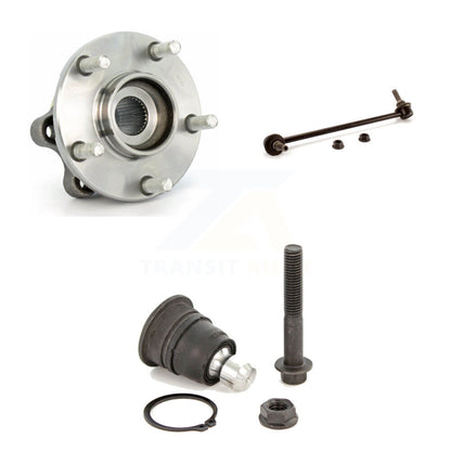 Bearing Lower Ball Joint & Sway Bar Link Front Left Kit For Nissan Murano Quest