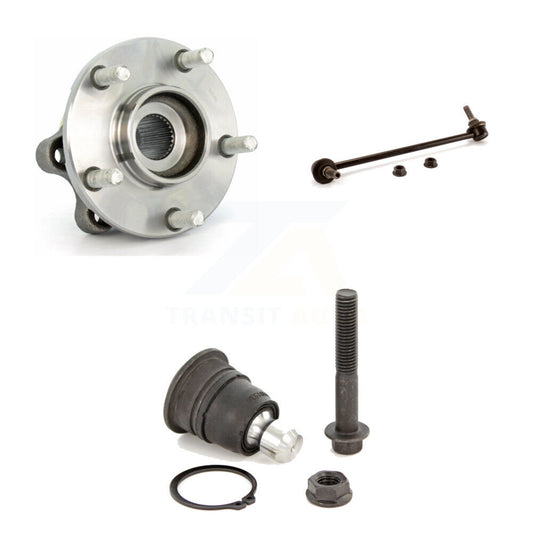Bearing Lower Ball Joint & Sway Bar Link Front Left Kit For Nissan Murano Quest