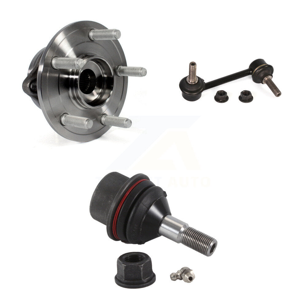 Hub Bearing Lower Ball Joint & Link Front Left Kit For Jeep Grand Cherokee Dodge