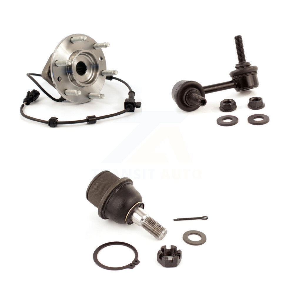 Bearing Lower Ball Joint Link Front Left Kit For GMC Chevrolet Envoy Trailblazer