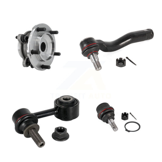 Bearing Lower Ball Joint Outer Tie Rod Link Front Left Kit For Toyota Tundra 4WD