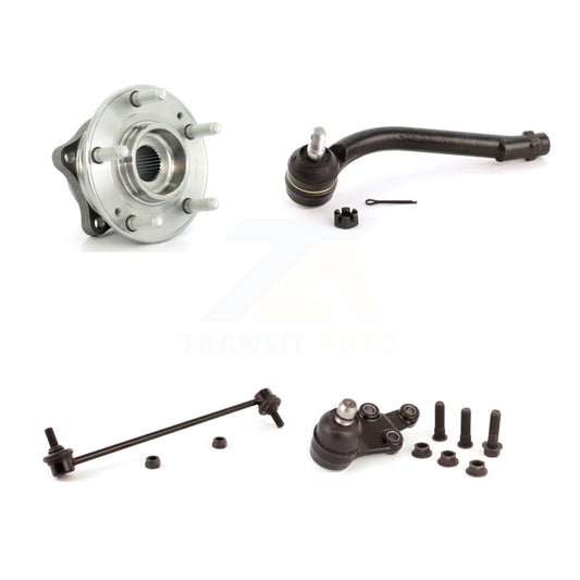 Bearing Lower Ball Joint Outer Tie Rod Link Front Left Kit For Hyundai Veracruz