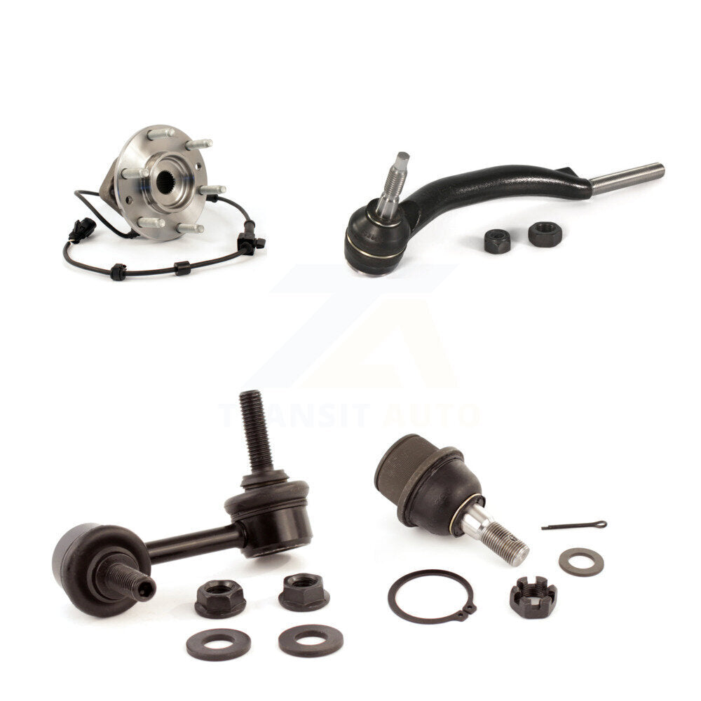 Bearing Lower Ball Joint Outer Tie Rod Link Front Left Kit For GMC Envoy Bravada