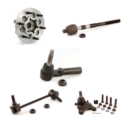 Bearing Lower Ball Joint Tie Rod Link Front Left Kit (5Pc) For Chevrolet GMC 4WD