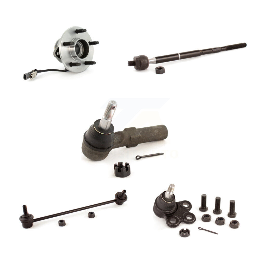 Bearing Lower Ball Joint Tie Rod Link Front Left Kit (5Pc) For Chevrolet Equinox