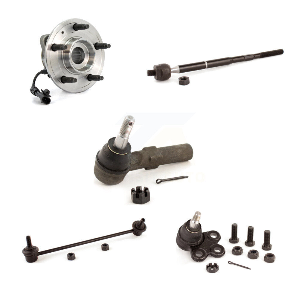 Bearing Lower Ball Joint Tie Rod Link Front Left Kit (5Pc) For Chevrolet Equinox