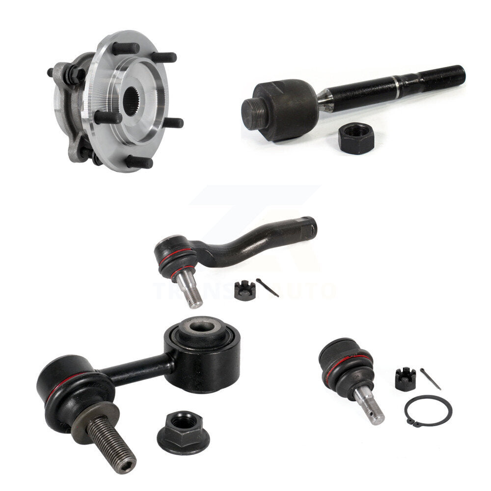 Bearing Lower Ball Joint Tie Rod Link Front Left Kit (5Pc) For Toyota Tundra 4WD