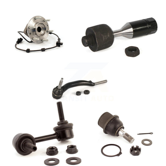 Bearing Lower Ball Joint Tie Rod Link Front Left Kit (5Pc) For GMC Envoy Bravada
