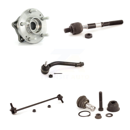 Bearing Lower Ball Joint Tie Rod Link Front Left Kit (5Pc) For Hyundai Santa Fe