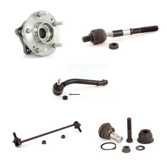 Bearing Lower Ball Joint Tie Rod Link Front Left Kit (5Pc) For Hyundai Santa Fe