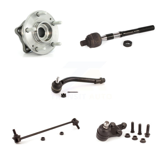 Bearing Lower Ball Joint Tie Rod Link Front Left Kit (5Pc) For Hyundai Veracruz