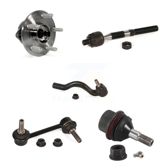 Bearing Lower Ball Joint Tie Rod Link Front Left Kit (5Pc) For Jeep Grand Dodge