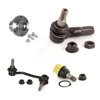 Hub Bearing Lower Ball Joint Outer Tie Rod Link Front Left Kit For Mercedes-Benz