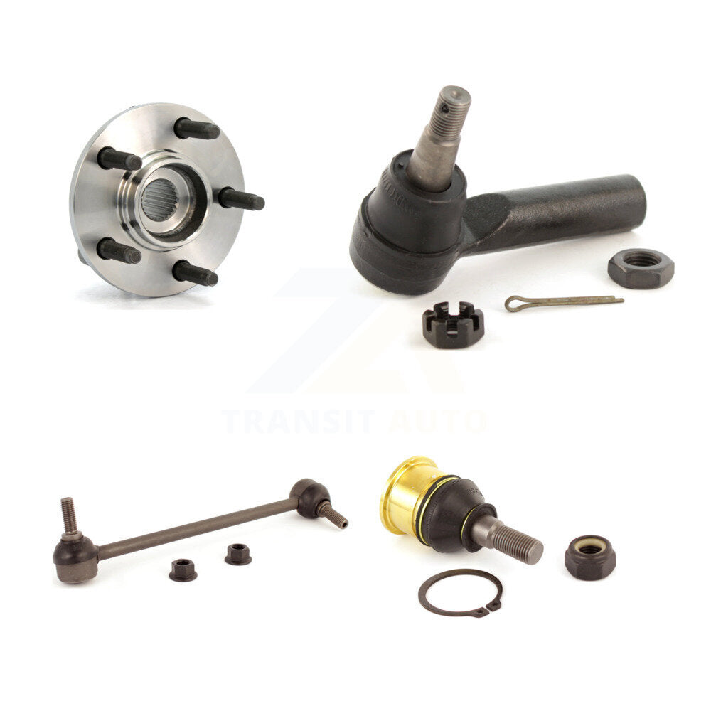 Bearing Lower Ball Joint Outer Tie Rod Link Front Left Kit For Ford Taurus Sable