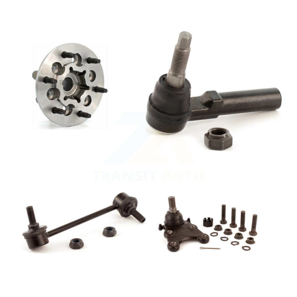 Bearing Lower Ball Joint Outer Tie Rod Link Front Left Kit For Chevrolet GMC 4WD
