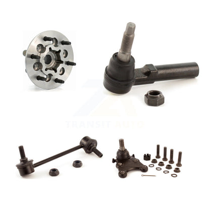 Bearing Lower Ball Joint Outer Tie Rod Link Front Left Kit For Chevrolet GMC 4WD