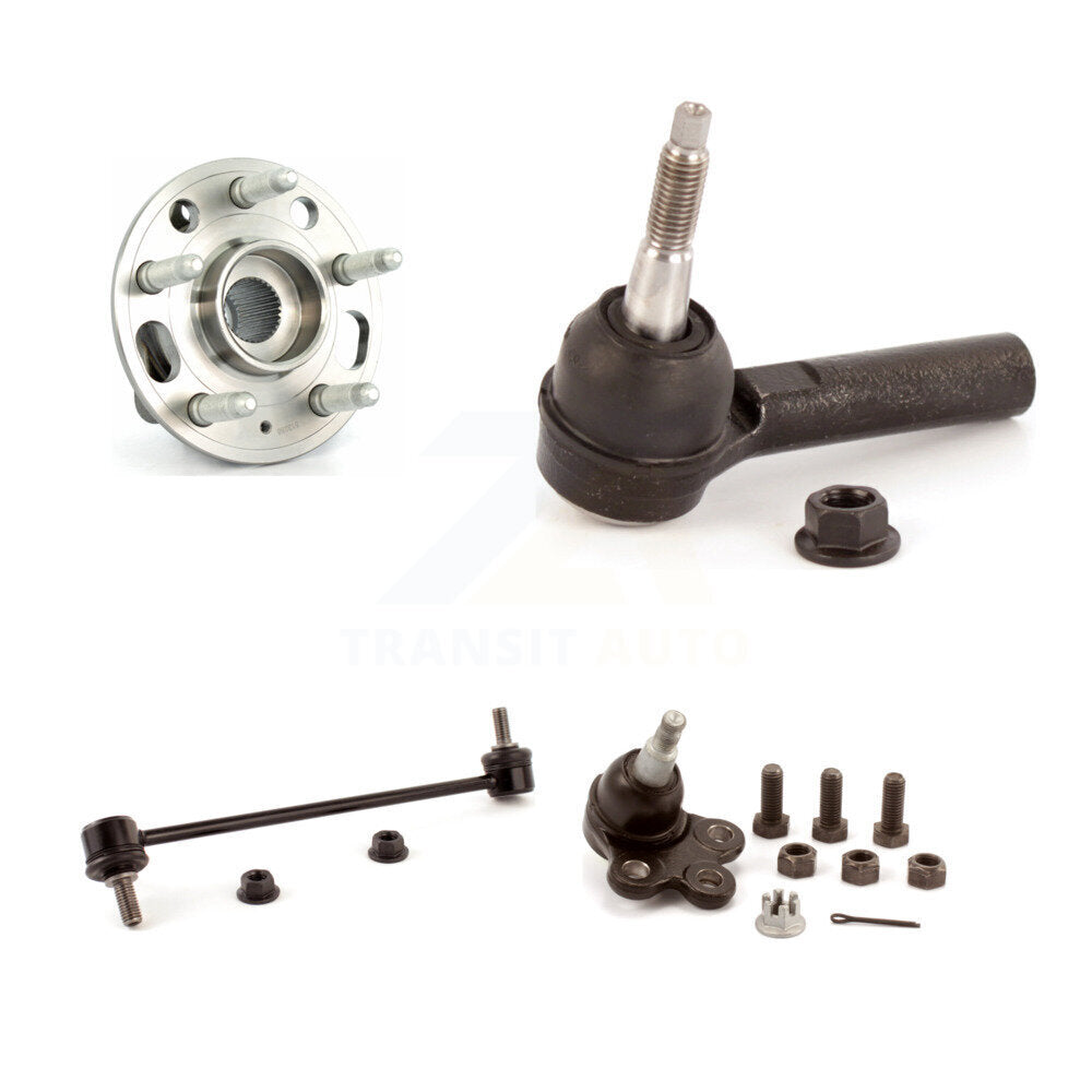 Bearing Lower Ball Joint Outer Tie Rod Link Front Left Kit For Chevrolet Equinox