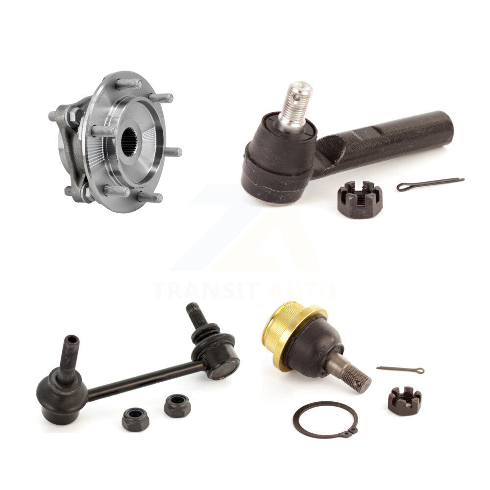 Bearing Lower Ball Joint Outer Tie Rod Link Front Left Kit For Toyota Tacoma 4WD