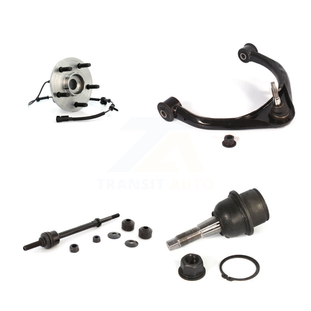 Hub Bearing Lower Ball Joint Upper Arm & Link Front Left Kit For Dodge Ram 1500