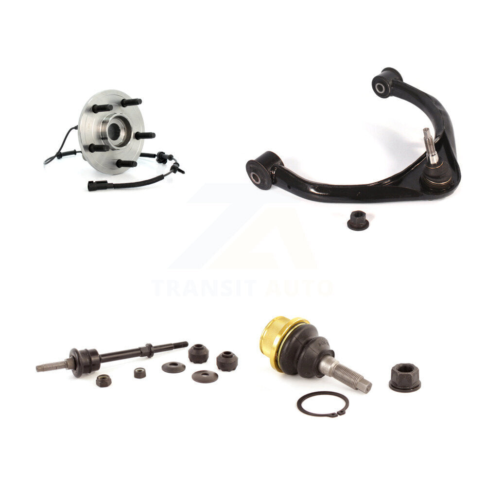 Hub Bearing Lower Ball Joint Upper Arm & Link Front Left Kit For Dodge Ram 1500