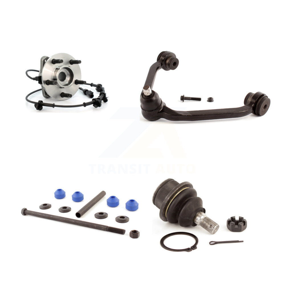 Hub Bearing Lower Ball Joint Upper Arm Link Front Left Kit For Ford Ranger Mazda