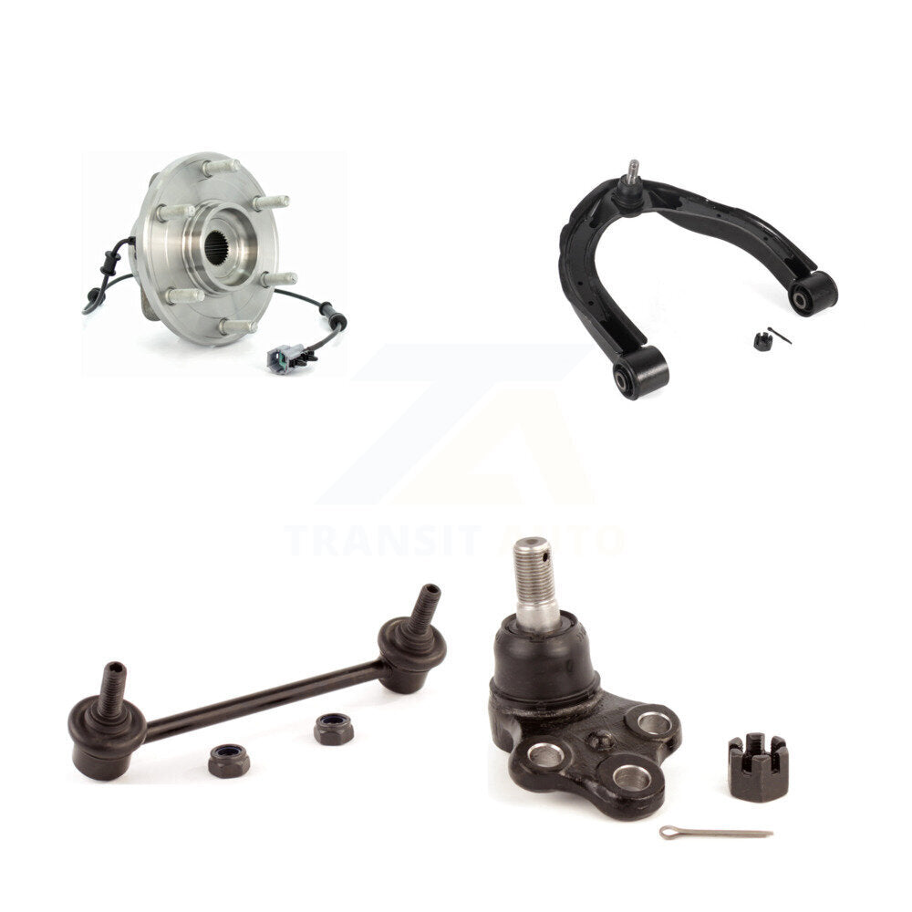 Bearing Lower Ball Joint Upper Control Arm w/ Link Front Left Kit For