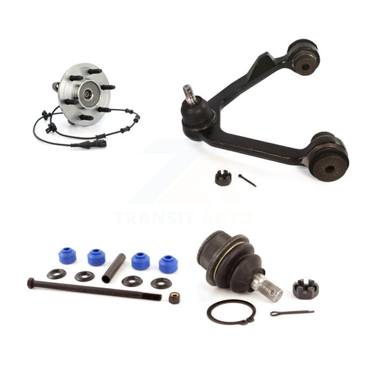Hub Bearing Lower Ball Joint Upper Arm & Link Front Left Kit For Ford Expedition