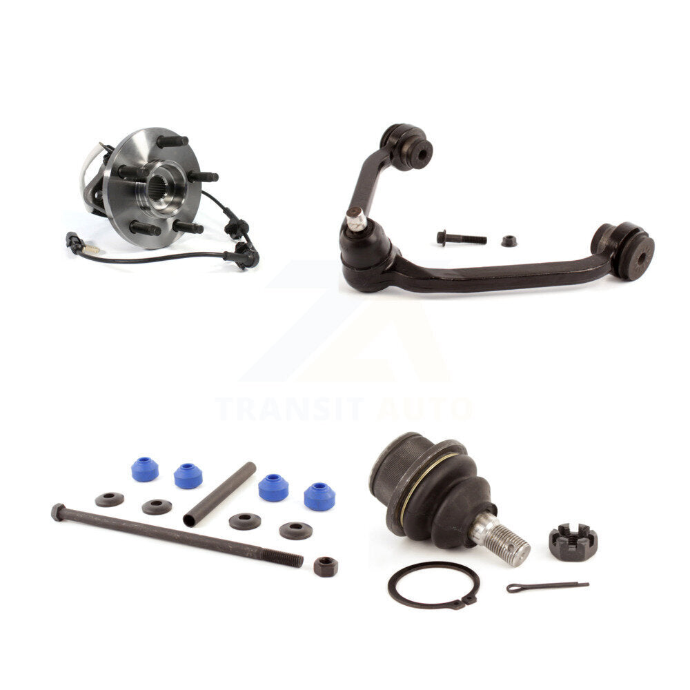 Hub Bearing Lower Ball Joint Upper Arm Link Front Left Kit For Ford Ranger Mazda