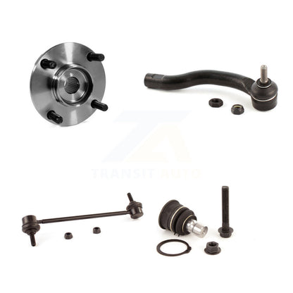 Bearing Lower Ball Joint Outer Tie Rod Link Front Left Kit For Nissan Versa Cube