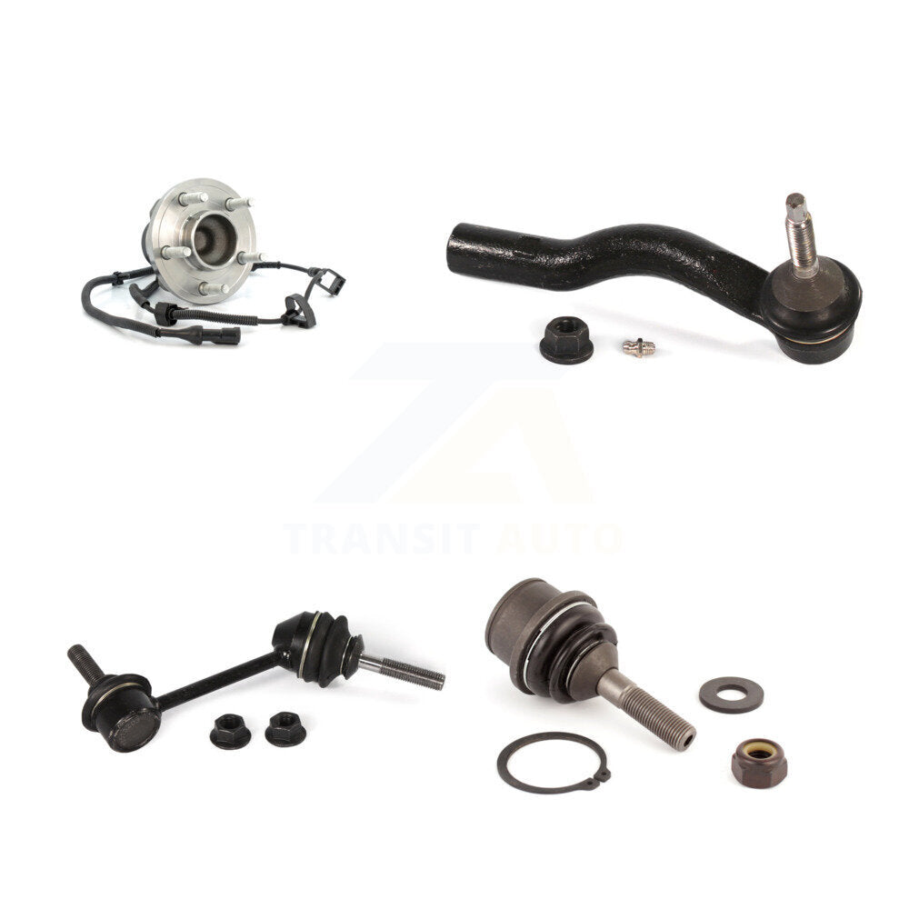 Bearing Lower Ball Joint Outer Tie Rod & Link Front Left Kit For Ford Crown Town