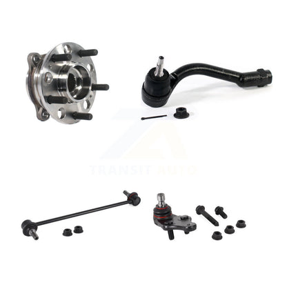 Bearing Lower Ball Joint Outer Tie Rod Link Front Left Kit For 16-20 Kia Sorento