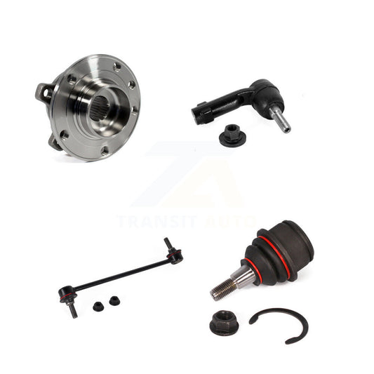 Bearing Lower Ball Joint Outer Tie Rod Link Front Left Kit For Jeep Cherokee AWD