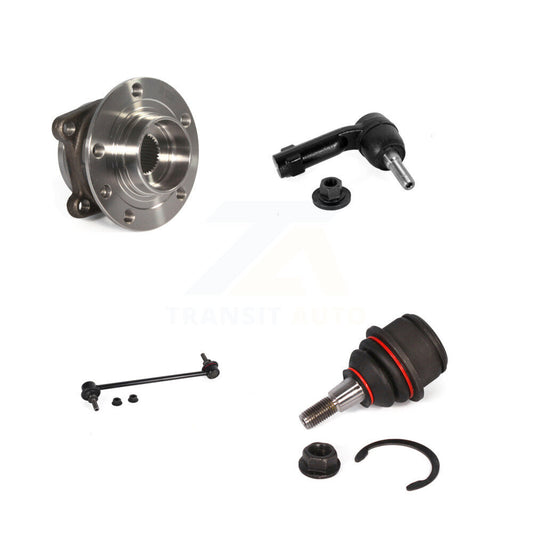 Bearing Lower Ball Joint Outer Tie Rod Link Front Left Kit For Jeep Cherokee FWD