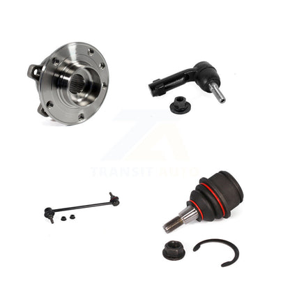 Bearing Lower Ball Joint Outer Tie Rod Link Front Left Kit For Jeep Cherokee FWD